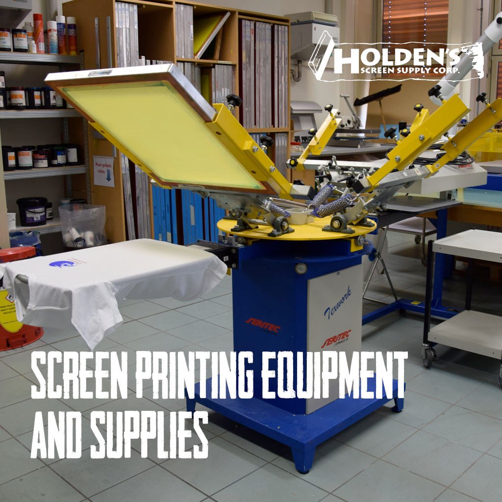 Screen Printing Equipment and Supplies l All You Need – Holden's Screen ...