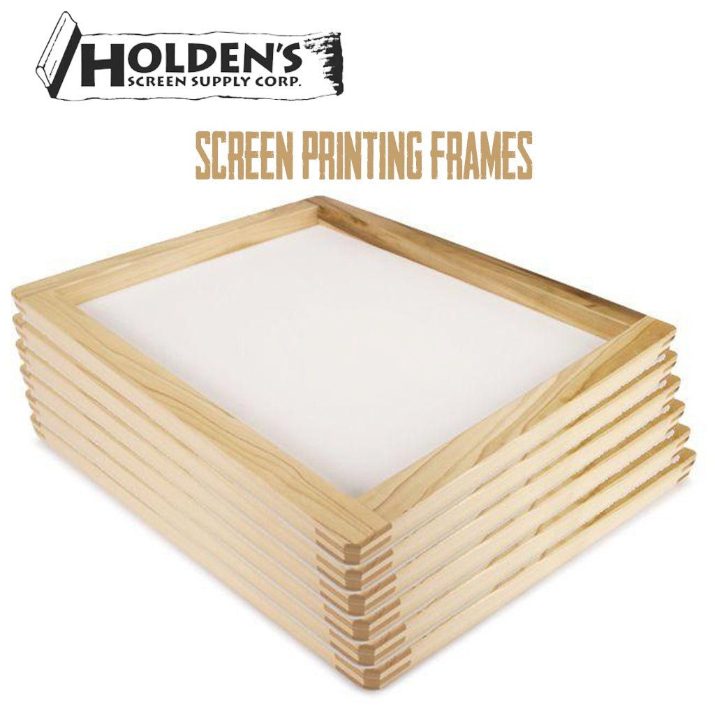 Screen Printing Frames: Wood vs. Aluminum, Which to Choose and Why - Holden's Screen Supply