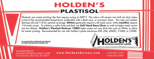 Black Plastisol Ink