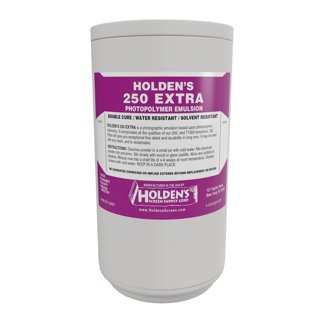 Holden's 250 Extra Diazo Photopolymer Emulsion - Holden's Screen Supply