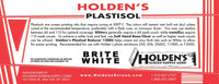 Plastisol Brite White - Holden's Screen Supply