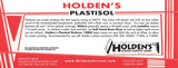 Plastisol Inks - Holden's Screen Supply