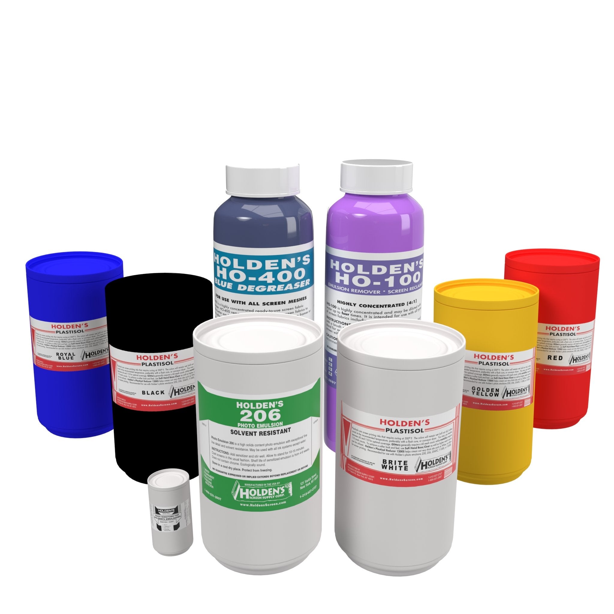 Screen Printing Kit for Plastisol Inks - Holden's Screen Supply