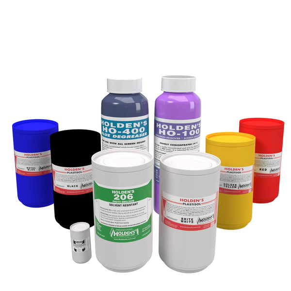 Screen Printing Kit for Plastisol Inks - Holden's Screen Supply