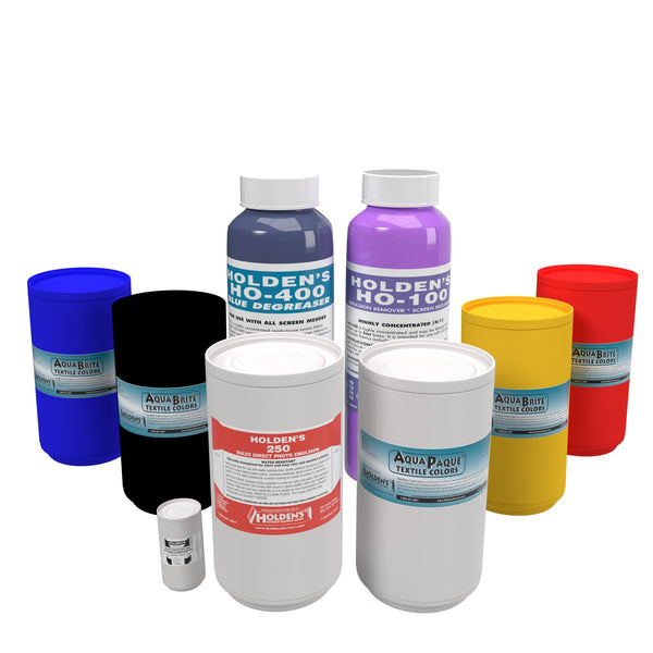 Screen Printing Kit for Water Based Fabric Inks – Holden's Screen Supply