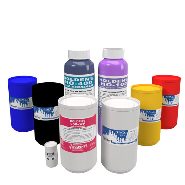Screen Printing Kit for Water Based Paper Inks - Holden's Screen Supply
